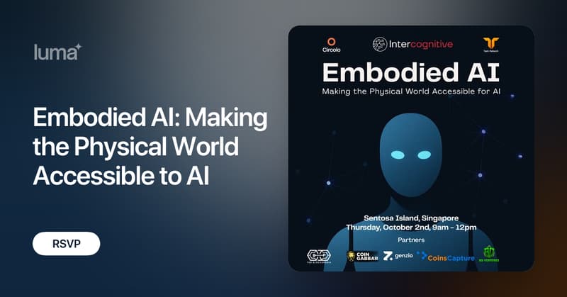 Intercognitive's tweet card. We are standing at a historic inflection point: the fusion of artificial intelligence with robotics. The Embodied AI era is here, where the digital intellect…