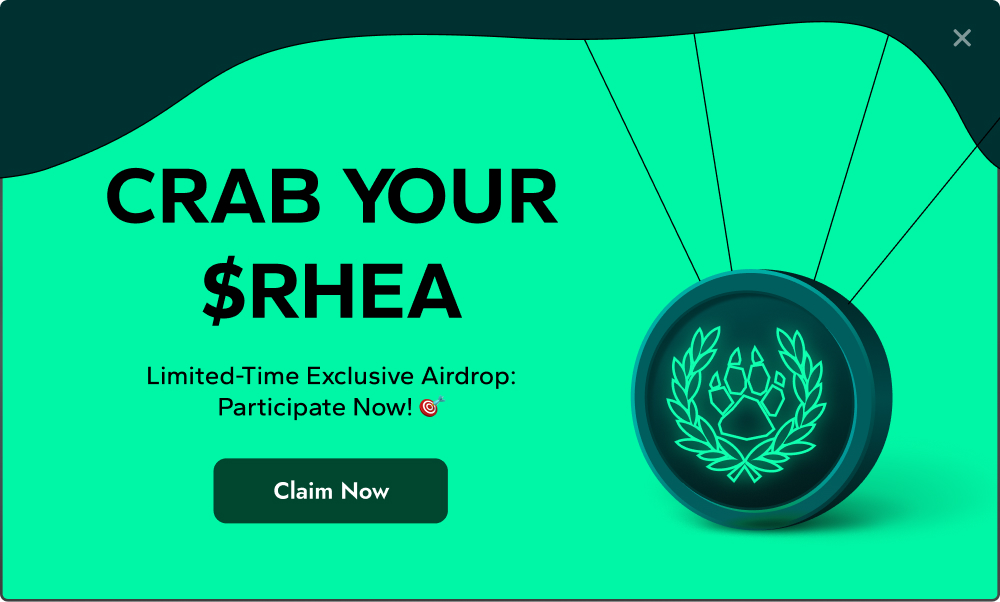 hqq_rpq's tweet card. RHEA Finance - $RHEA Airdrop