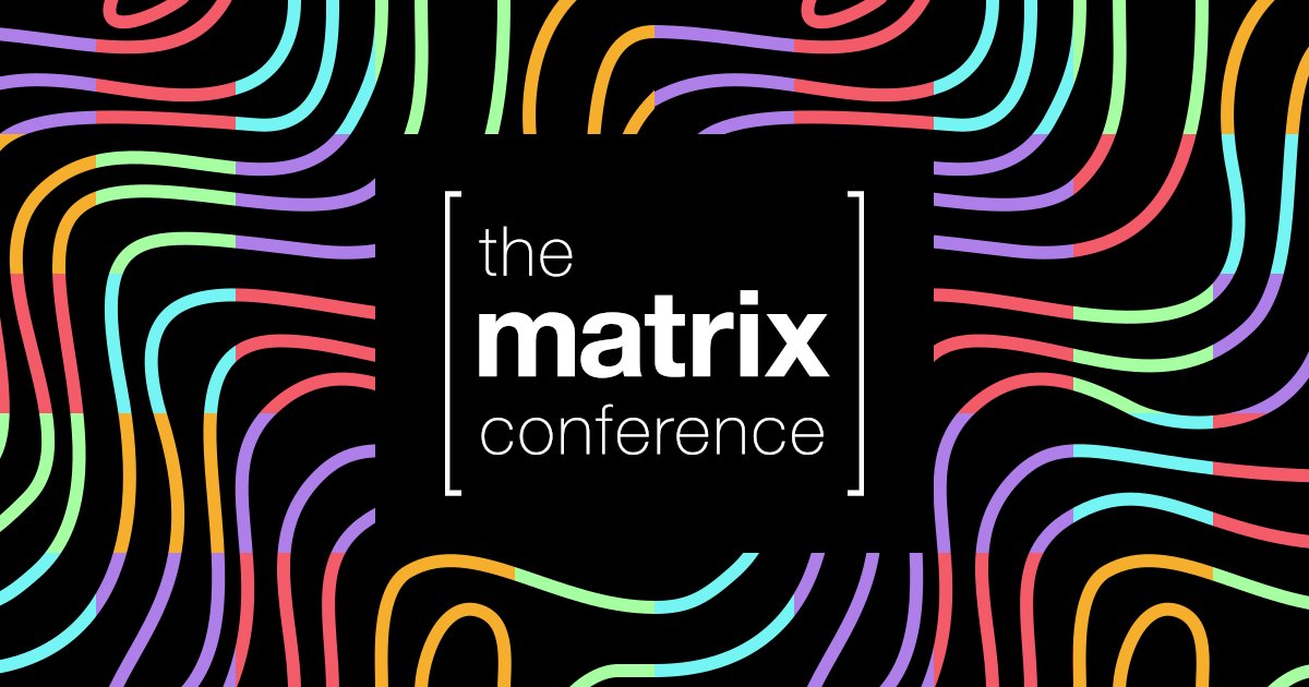 element_hq's tweet card. Whether you want to hear how an organization deployed Matrix at scale or learn what the engineers are doing to improve the protocol, the Matrix Conference has a track for you.