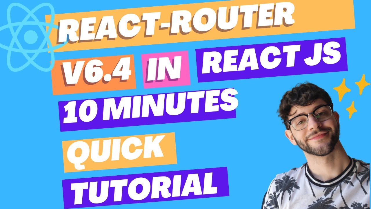 george_web_dev's tweet card. React Router V6.4 - Quick 10 Minute Tutorial