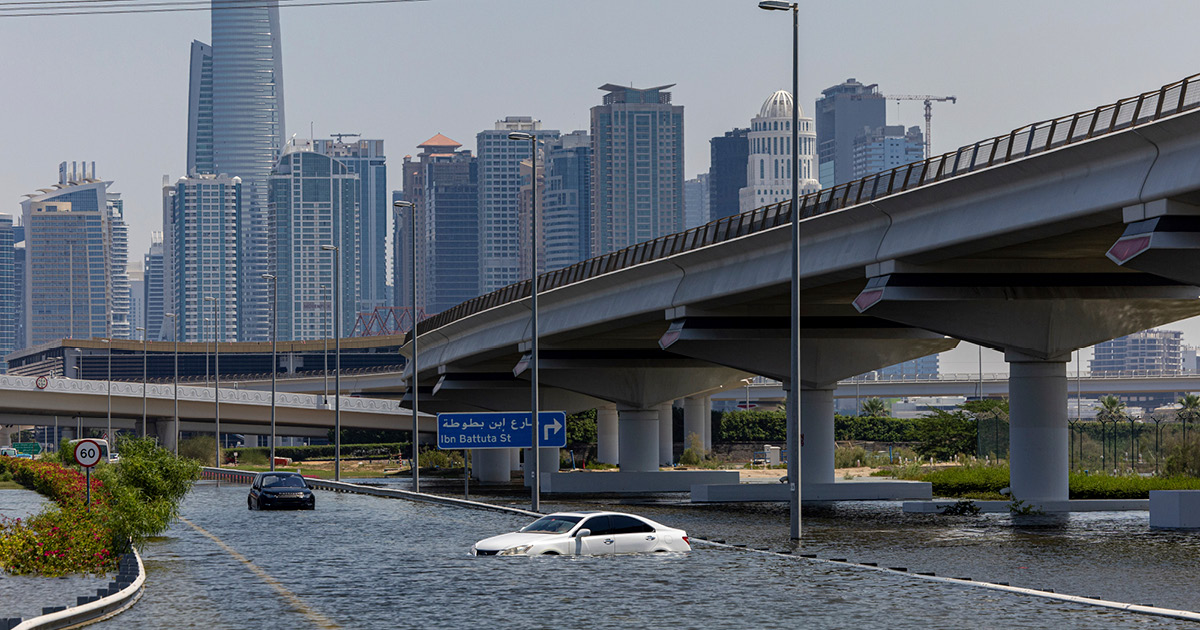 BW's tweet card. Torrential rain flooded the city in 2024, killing at least four people and raising new questions about the UAE’s cloud seeding program.