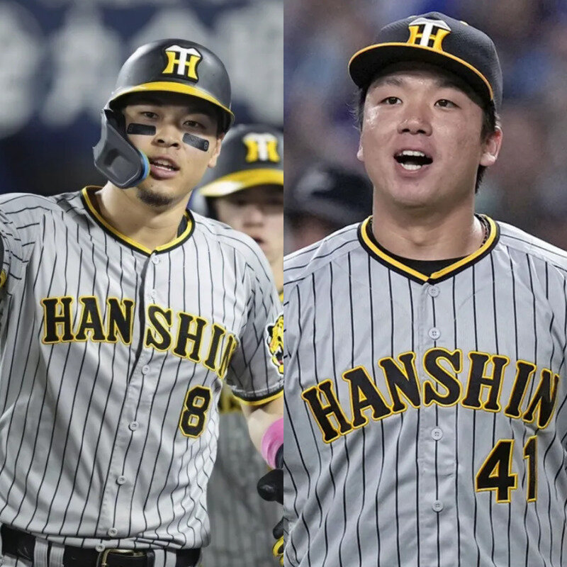 thurma_quiz's tweet card. 　阪神は2日、ヤクルトとのリーグ最終戦（甲子園）に6－2で勝利。佐藤輝明が40号2ランを放ち、投げては村上頌樹が7回2失点の好投を見せ、リーグトップタイの14勝目を挙げた。 　圧倒的な強さでリーグ