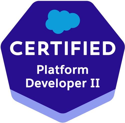 Chanduinfo4006's tweet card. I am happy to share that I am Platform Developer 2 certified. #developer #platformdeveloper2 #salesforcecertified #seniorsalesforcedeveloper #share