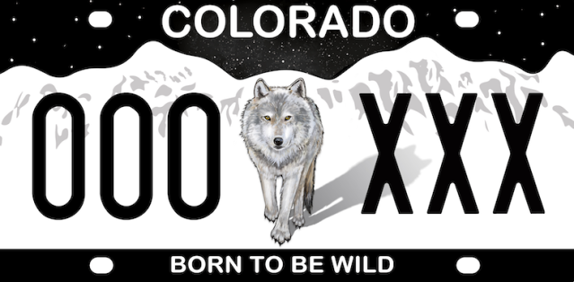 MexicanWolves's tweet card. A Colorado specialty license plate has generated more than $1 million for wolves and livestock across the state.