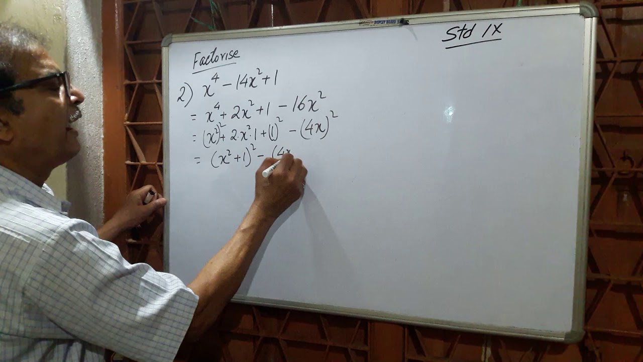 educationstree8's tweet card. Algebra/Middle term factor