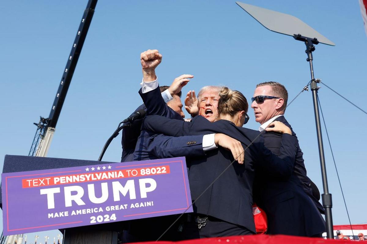 PopCrush's tweet card. Two people were reportedly killed during former president Donald Trump's campaign rally in Pennsylvania.