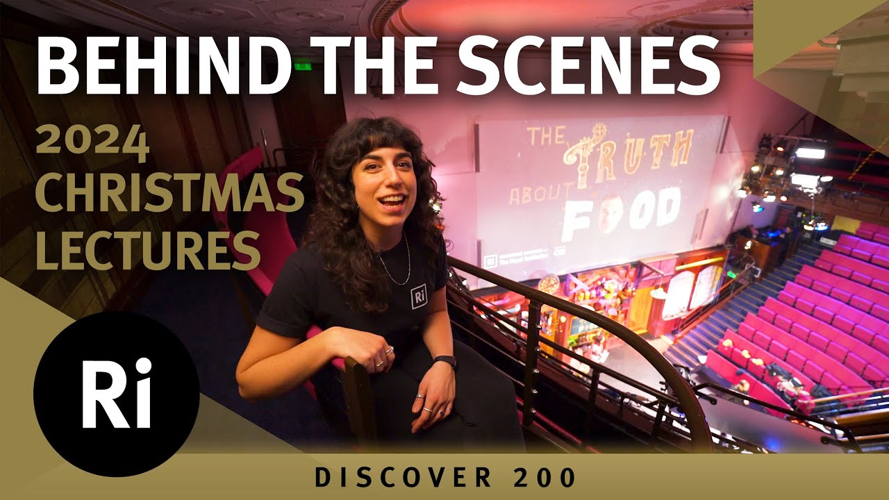DrJoScience's tweet card. Behind the scenes: the 2024 CHRISTMAS LECTURES - with the Ri demo team