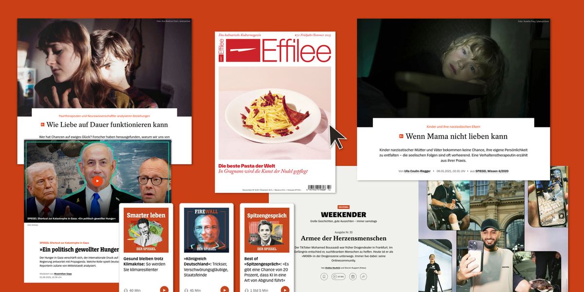 SPIEGEL_English's tweet card. Media is changing. Rapidly. Not only that, but information is suddenly everywhere, people are losing trust in news outlets and there is a growing exhaustion with crisis reporting. Serious journalism...