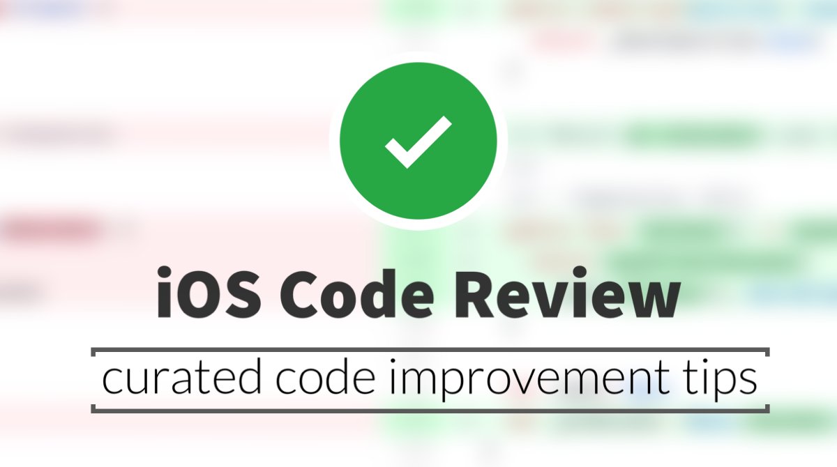 ios_code_review's tweet card. Bi-weekly newsletter for iOS developers. Learn directly from your inbox!