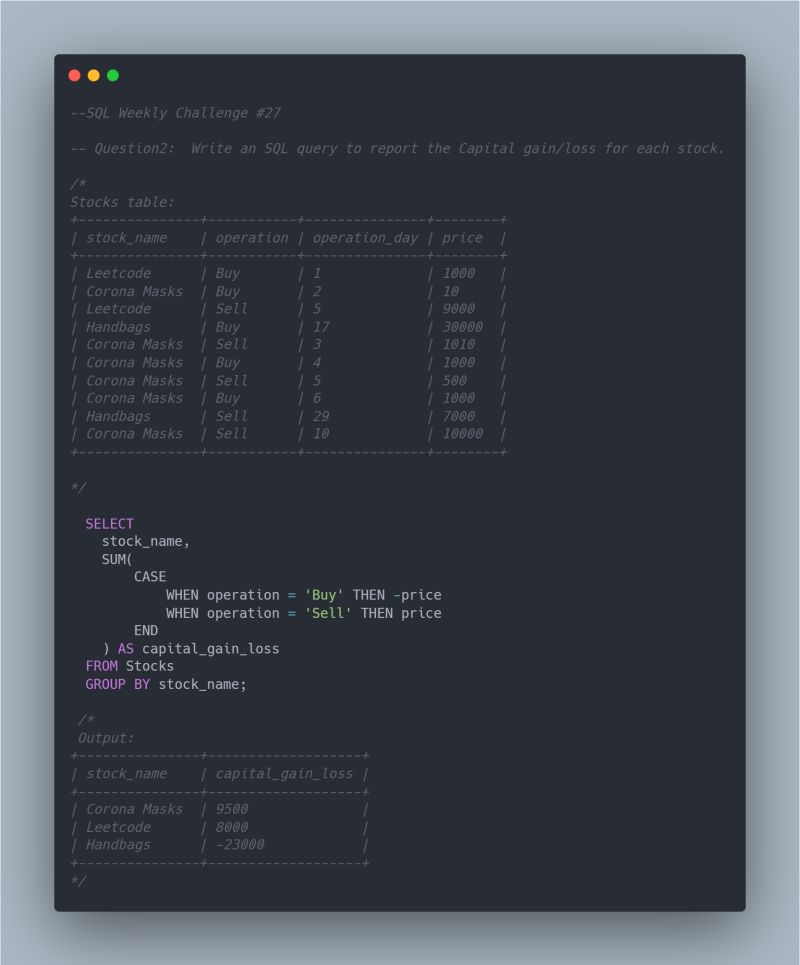 msa_pythonify's tweet card. My submission for Data In Motion, LLC Weekly SQL Challenge number 27. Problem 1: Write an SQL query to find for each user, the join date and the number of orders they made as a buyer in 2019. Problem...
