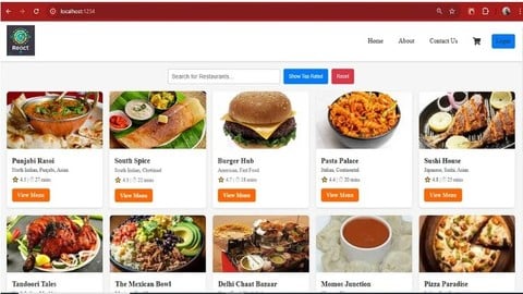 subhamchand04's tweet card. Learn to build a fast, scalable food delivery app using React 18, Parcel, and modern best practices!