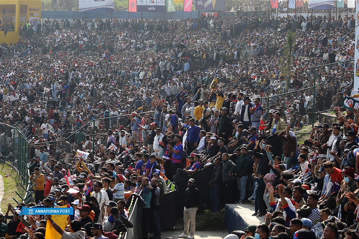 Annapurna_Post's tweet card. काठमाडौं : नेपाल प्रिमियर लिग (एनपीएल) आजबाट सुरु भएको छ। त्रिवि क्रिकेट