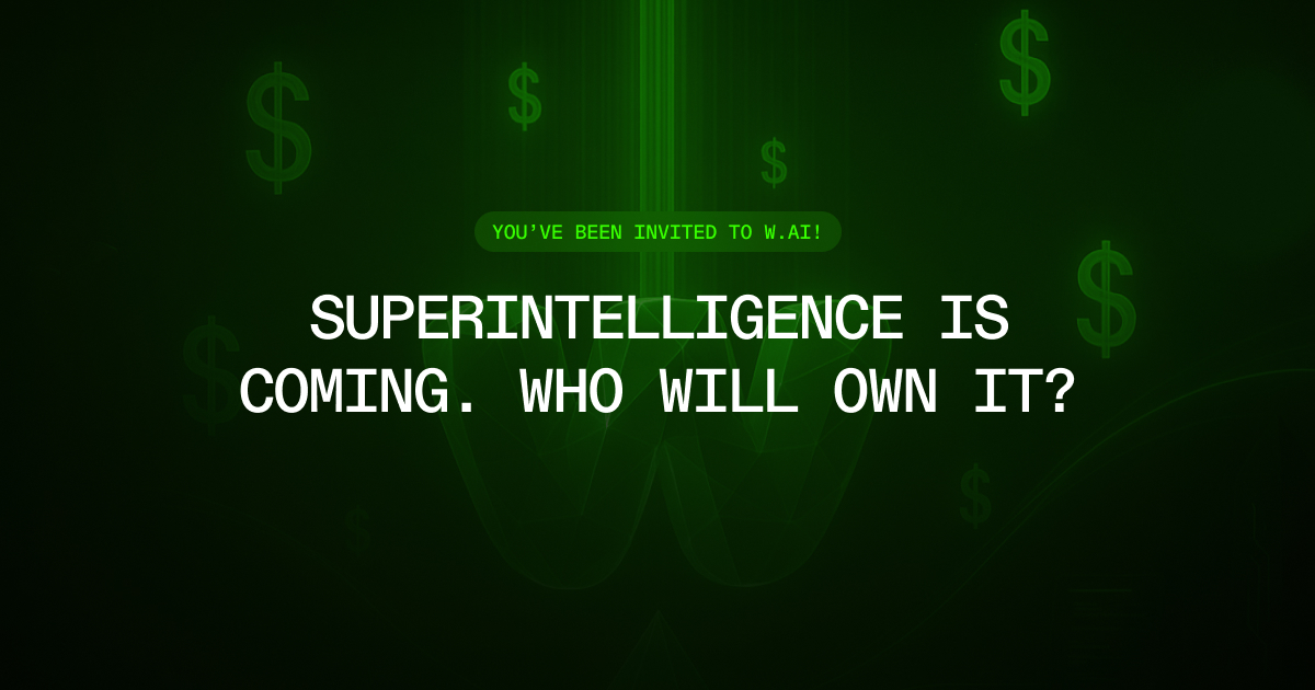 Mellowkyokai's tweet card. Share your spare computing power in a few clicks, earn rewards, and join the mission to keep superintelligence open and accessible to all.