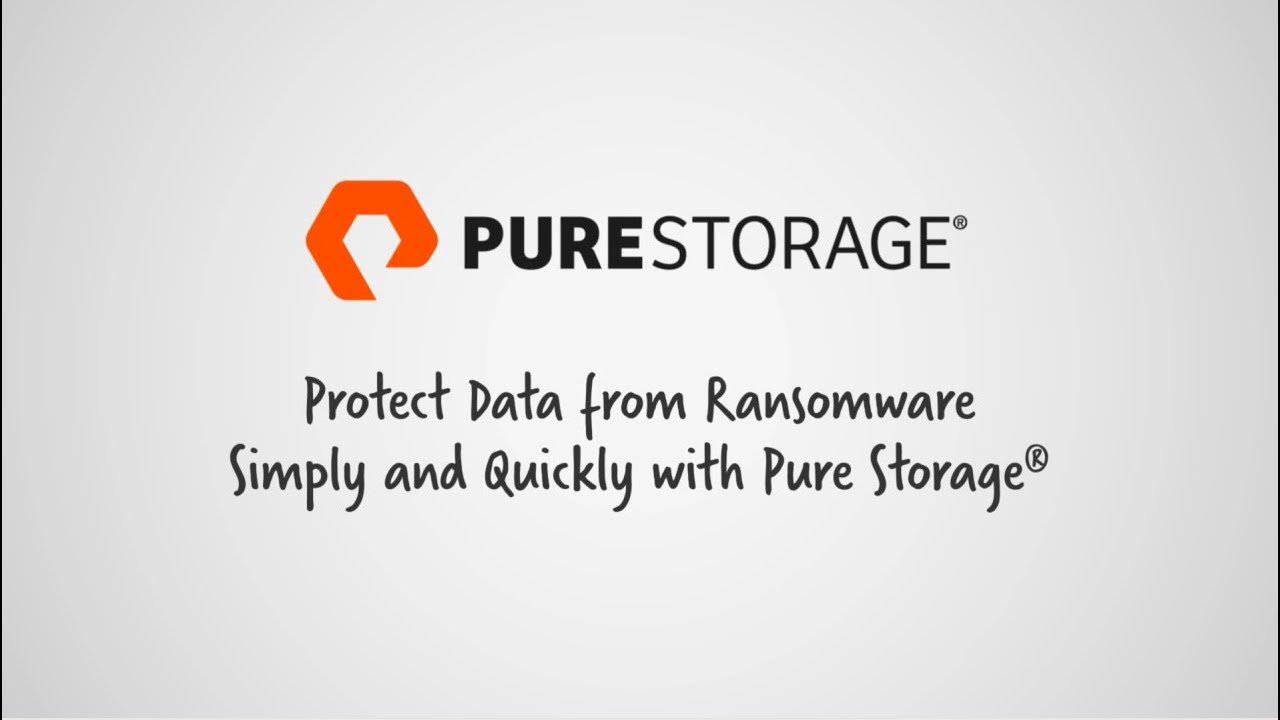 SolitaryBuffalo's tweet card. Protect Data From Ransomware with Pure Storage