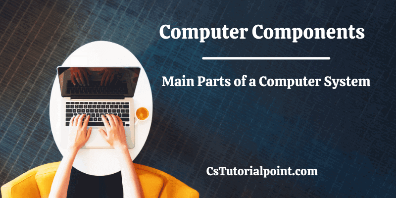 CsTutorialpoint's tweet card. In all types of computers, these are some basic components of computer which takes input from the user and convert it into useful information for them.