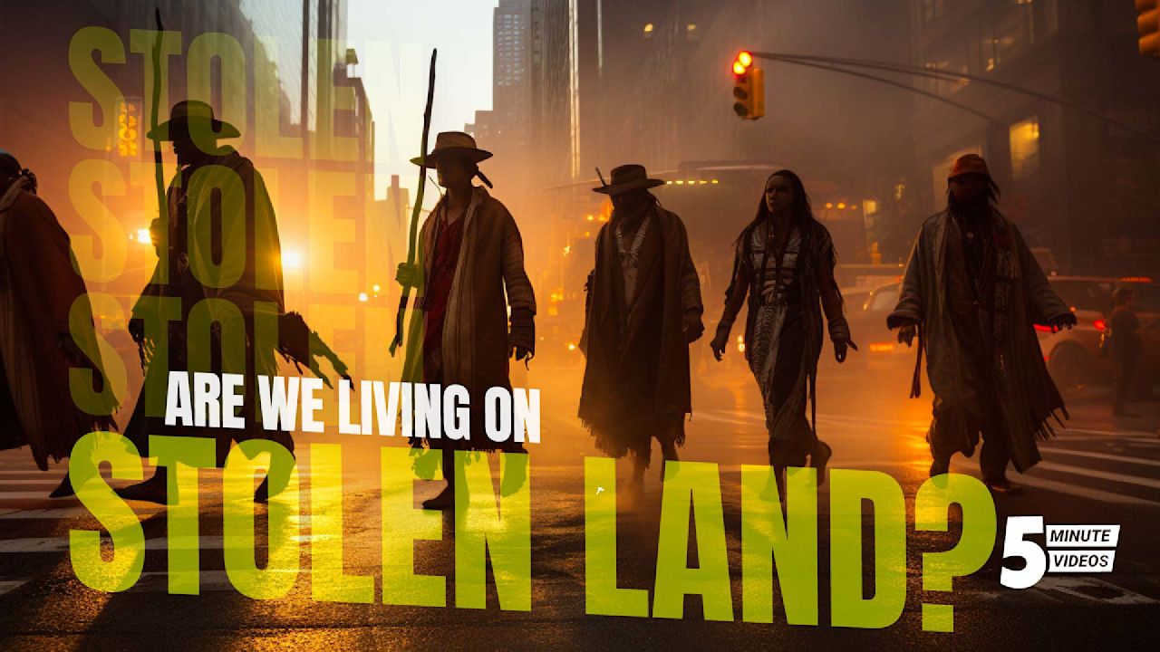 Concern46535819's tweet card. Jeff Fynn-Paul debunks the myth that Americans live on stolen land, revealing the truth about colonial history.