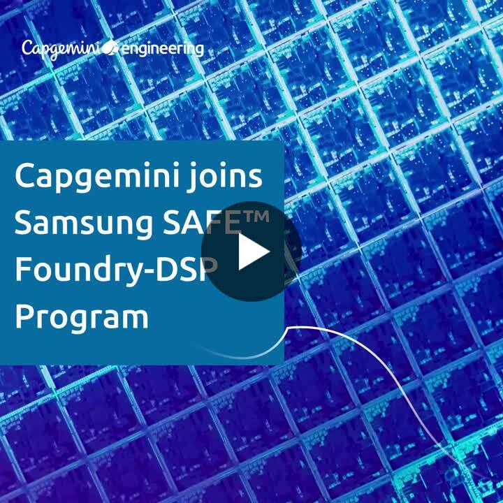cdeckstack's tweet card. We're excited to announce that Capgemini has joined the Samsung Semiconductor Foundry SAFE™-Digital Solution Partner (DSP) program, further strengthening our semiconductor capabilities and ecosystem...