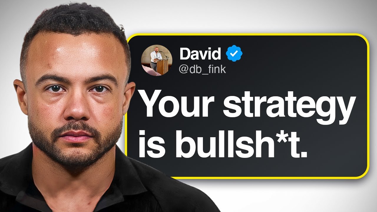 Fink_Money's tweet card. 15 Years of Brutally Honest Trading Advice in 12 Minutes