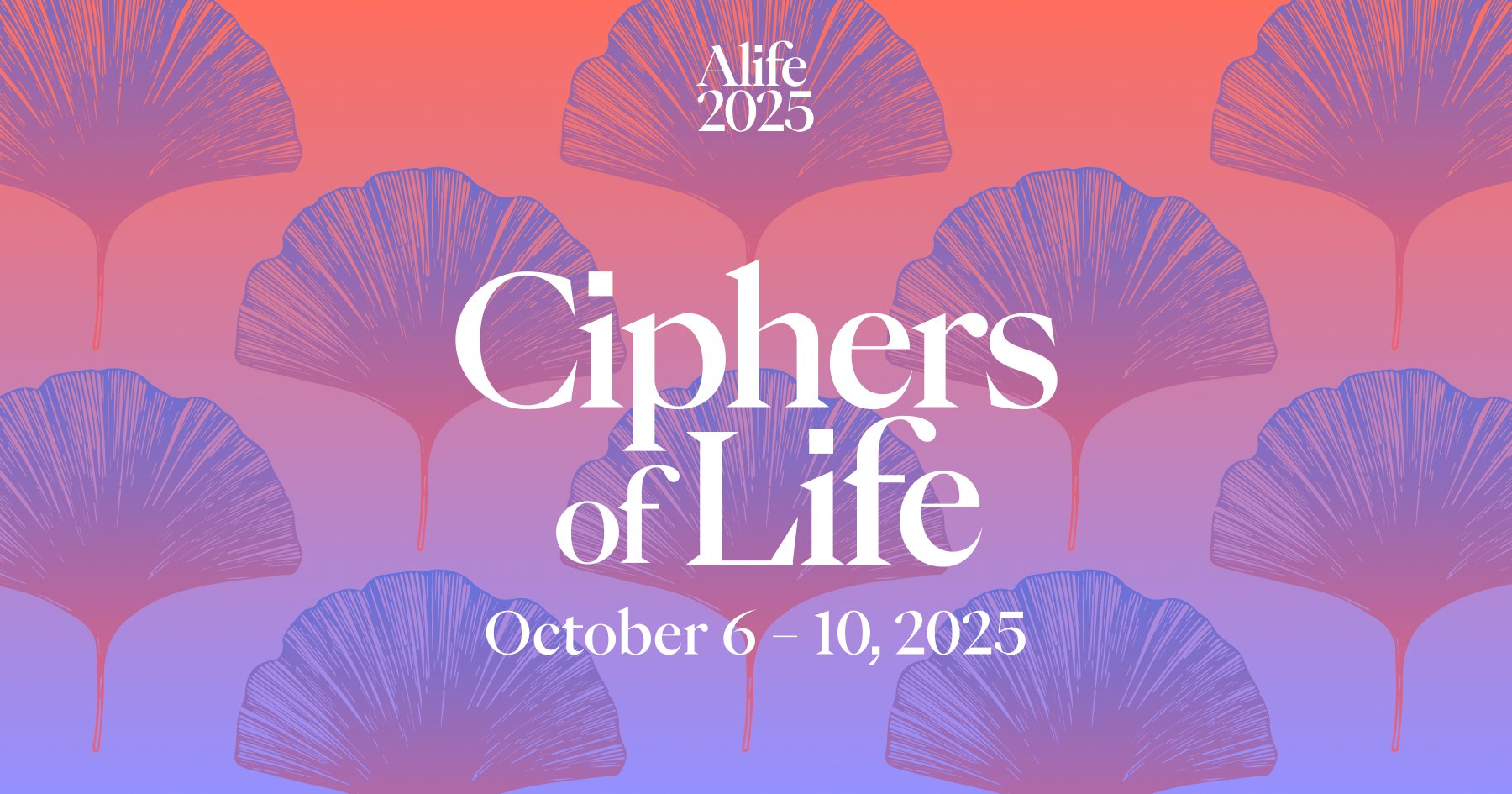 ALifeConf's tweet card. Experience the full ALife 2025 Program: Special Sessions, Workshops, Tutorials, Art & Demos, an Industry Expo and more.