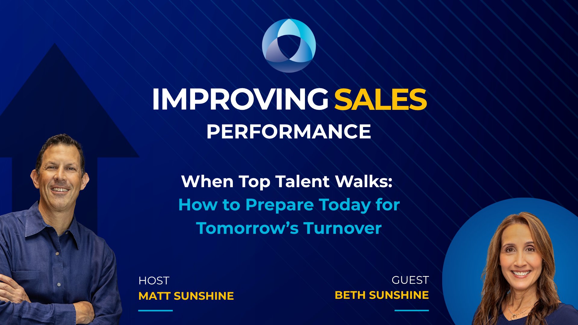 CSSCenter's tweet card. In this episode of Improving Sales Performance, Matt and Beth explore what smart sales leaders do BEFORE their top performers resign. 