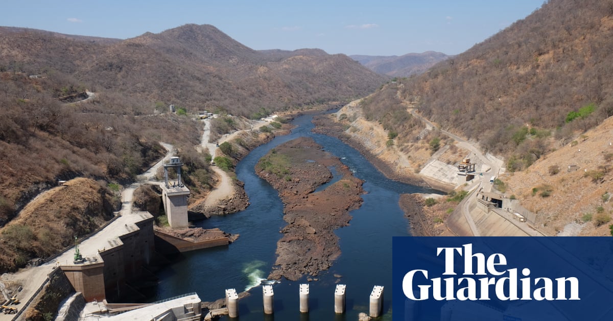 GdnDevelopment's tweet card. Vast human-made Lake Kariba is at near-record low, causing daily power cuts and devastating two African economies