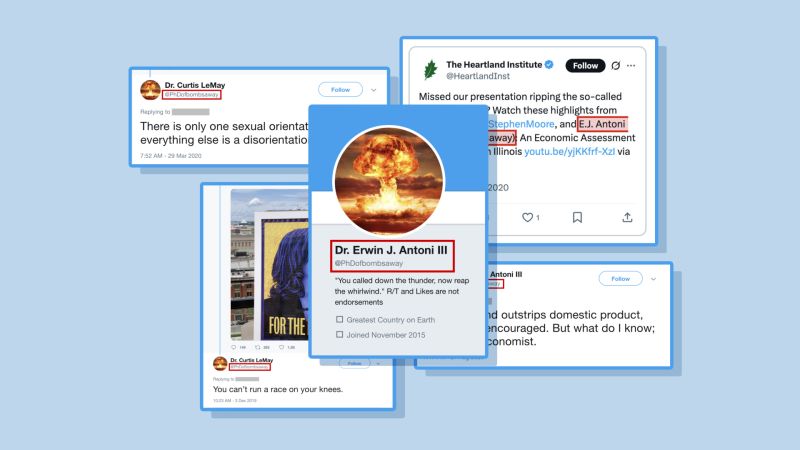 jasoncarrollcnn's tweet card. President Donald Trump’s nominee to lead the Bureau of Labor Statistics operated a since-deleted Twitter account that featured sexually degrading attacks on Kamala Harris, derogatory remarks about...