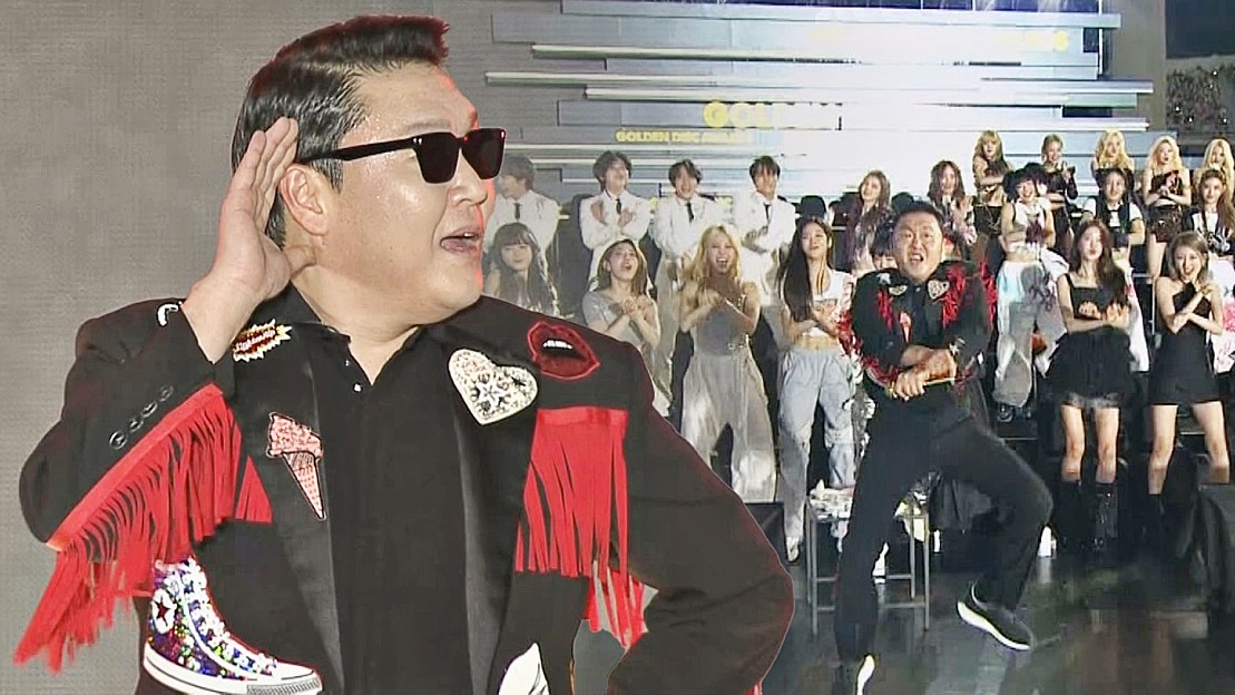 psy_oppa's tweet card. [제37회 골든디스크] PSY - 'That That + 강남스타일' ♪｜JTBC 230107 방송