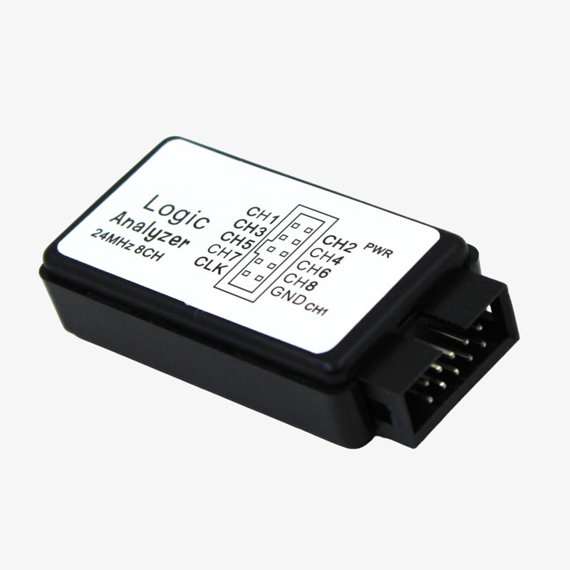 quartzcomponent's tweet card. The USB Logic Analyzer 24M 8CH is an incredibly cost-effective and indispensable tool for digital signal analysis and debugging. With its ability to fully analyze UART, I2C, SPI, and CAN interfaces,...