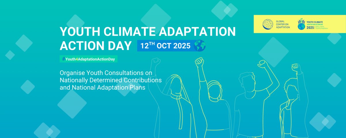 RaoufImane's tweet card. Youth Climate Adaptation Action Day 2025