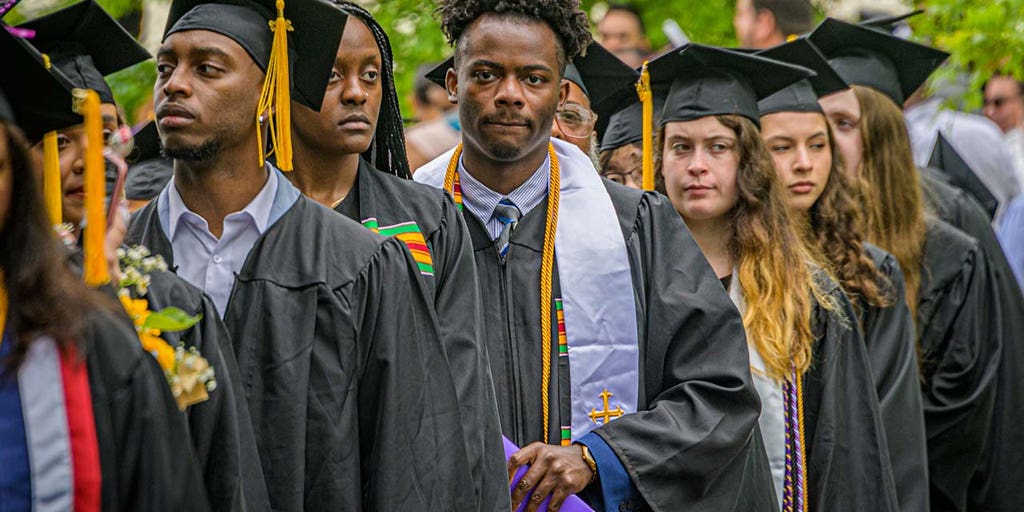 jimk_02's tweet card. Data shows the cost of attending college has soared by nearly five times the rate of inflation since 1970, and enrollment has declined the last decade.