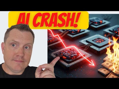 yusufchowdhury's tweet card. NEW REPORT Coming AI Crash - 91% Failure Rates and $600B in Wasted...