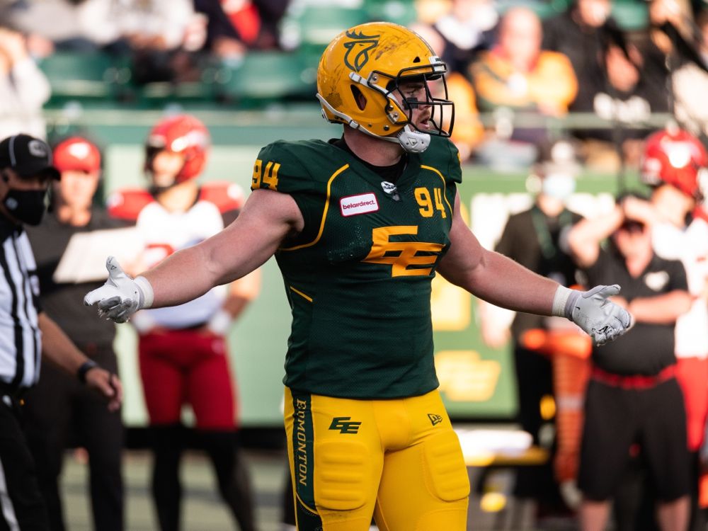 CFL_News's tweet card. Edmonton Elks bring back familiar faces in free agency