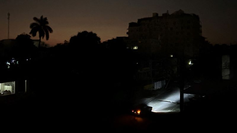 CNN_Oppmann's tweet card. Cuba’s power grid collapsed Friday night, triggering a nationwide power outage and plunging its more than 10 million people into darkness.