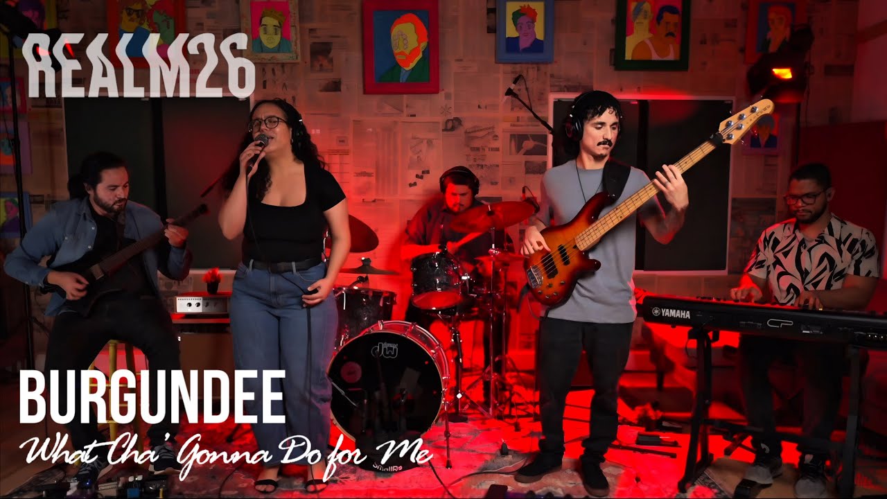 jojothetechie's tweet card. Burgundee - What Cha’ Gonna Do for Me | Live @Realm26 (Pt. 1/3)