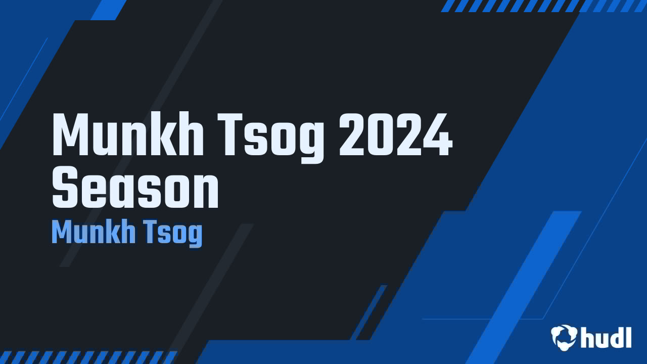 TsogMunkh's tweet card. Munkh Tsog 2024 Season