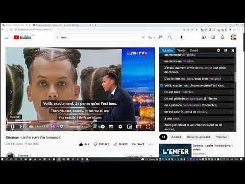 HelenMyers's tweet card. Export YouTube subtitles with Language reactor