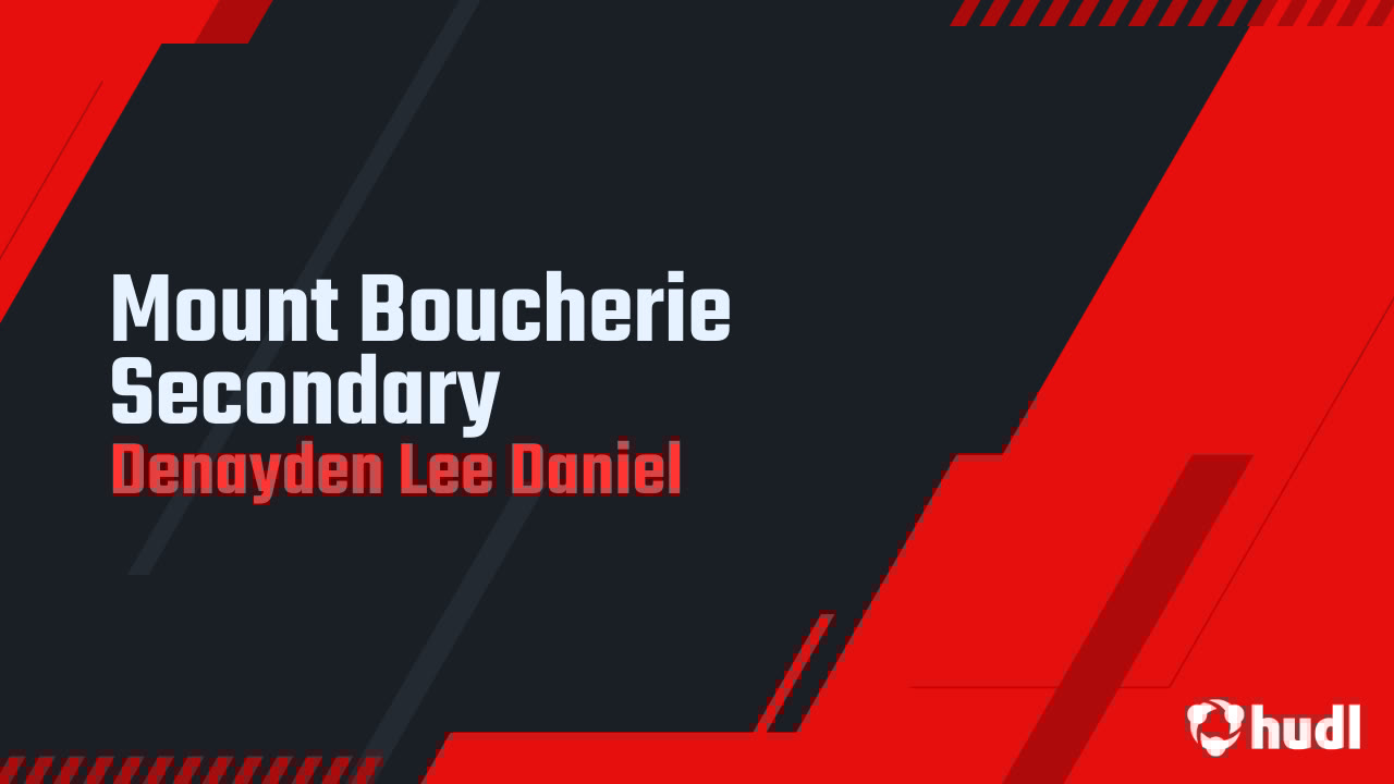 denayden_ld's tweet card. Mount Boucherie Secondary