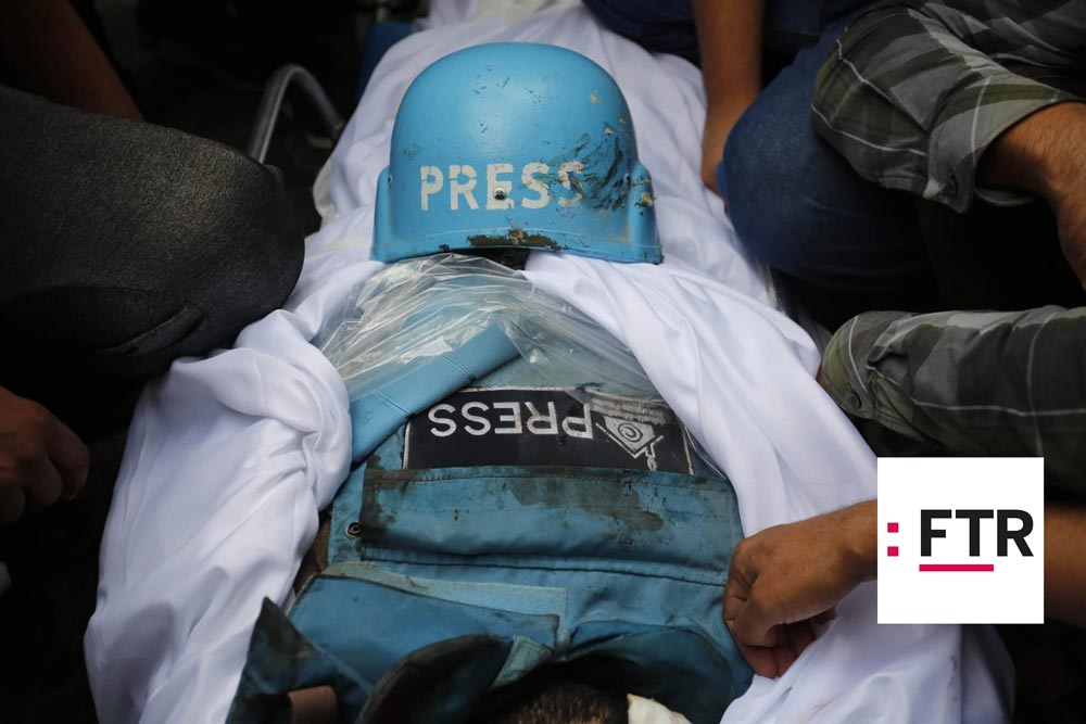 AlexCrawfordSky's tweet card. media enquiries: gazapressmission@pm.me Instagram The Issue What’s happening in Gaza today reveals a far broader crisis: the erosion of press freedom as a pillar of democracy. The people most...
