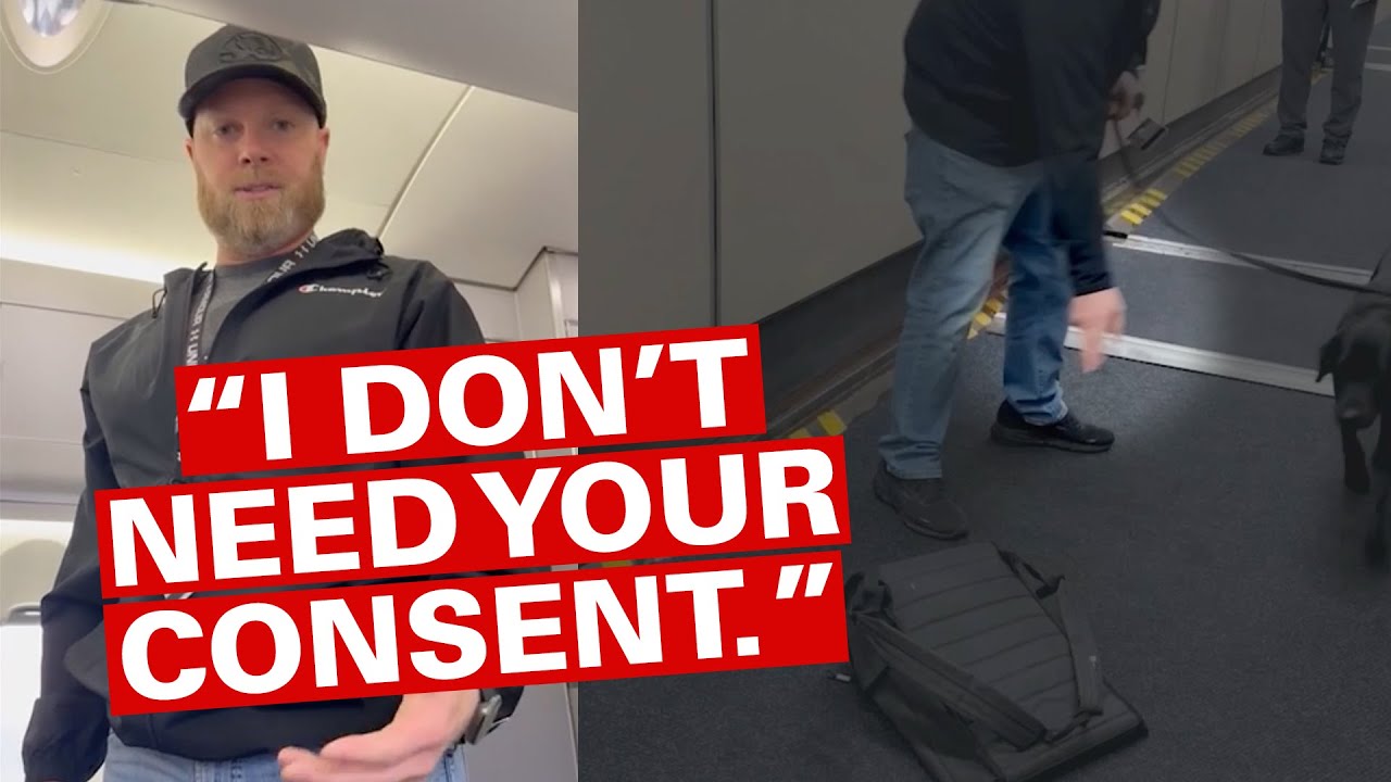 privacytoolsIO's tweet card. DEA Caught Red-Handed: Airport Intimidation