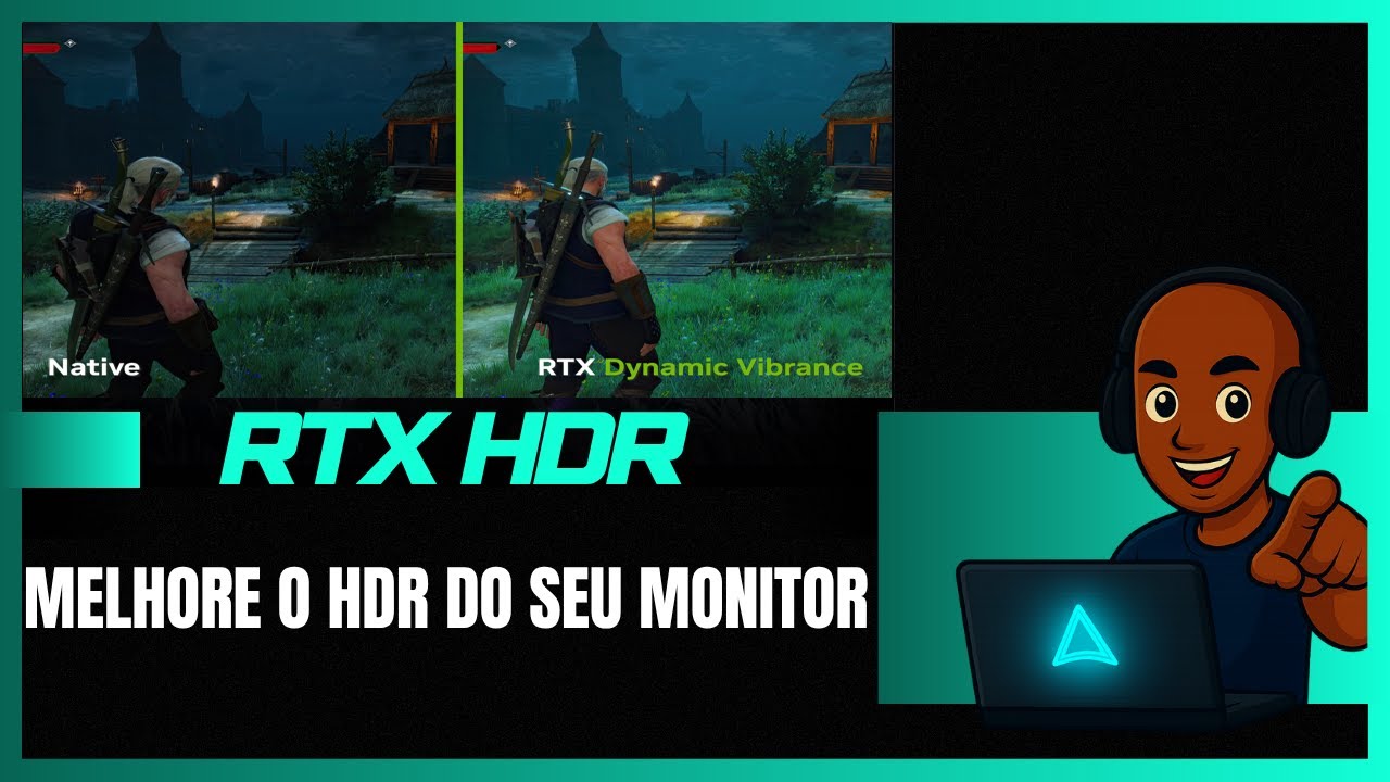 Luiz__Franco's tweet card. RTX HDR Tenha a melhor qualidade de imagem em seus jogos