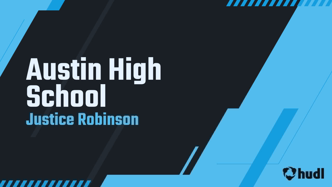 JusticeRob1nson's tweet card. Austin High School