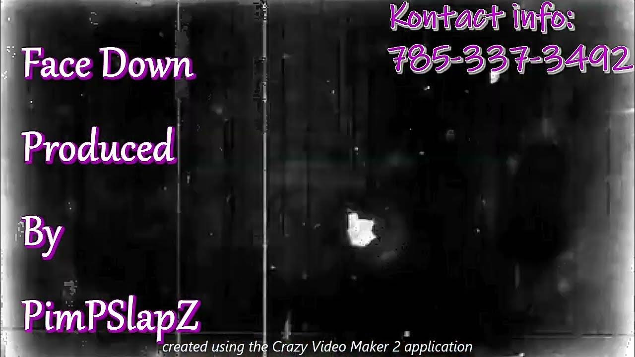 SlapsPimp's tweet card. Keymon prod. Presents Face Down