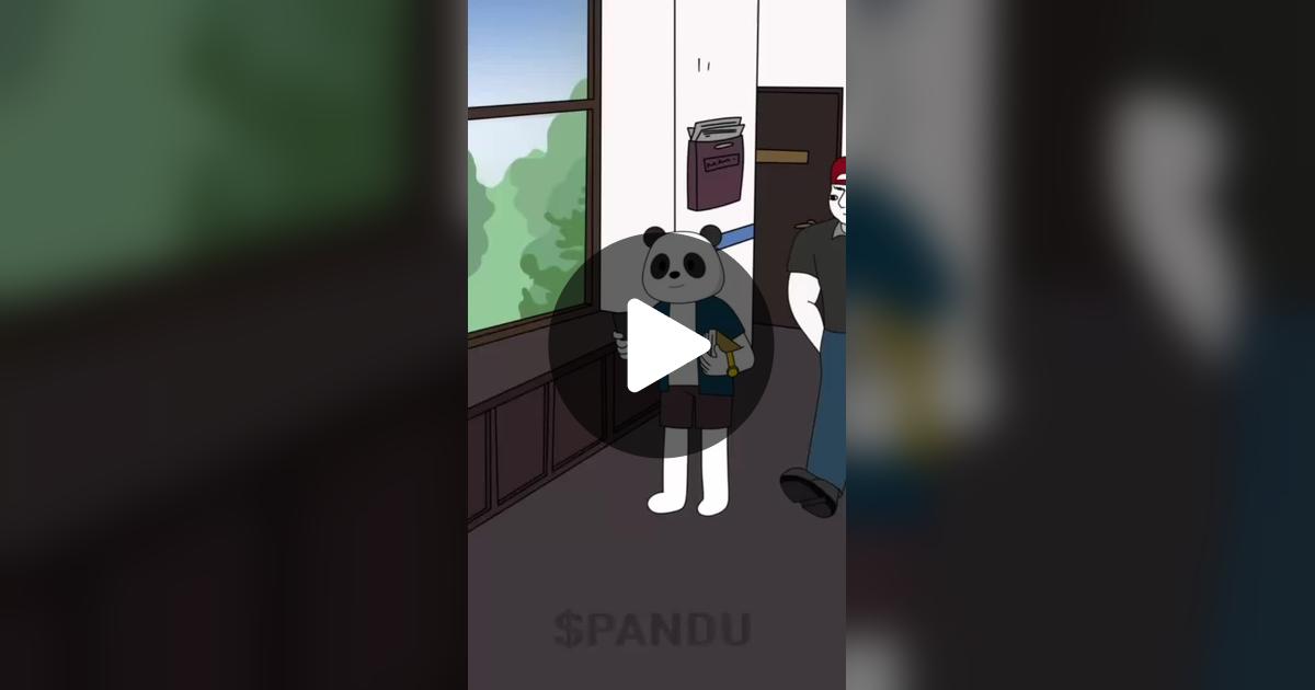Pandupandas's tweet card. 108 likes, 26 reacties. 'Everthing will be different with $PANDU |'