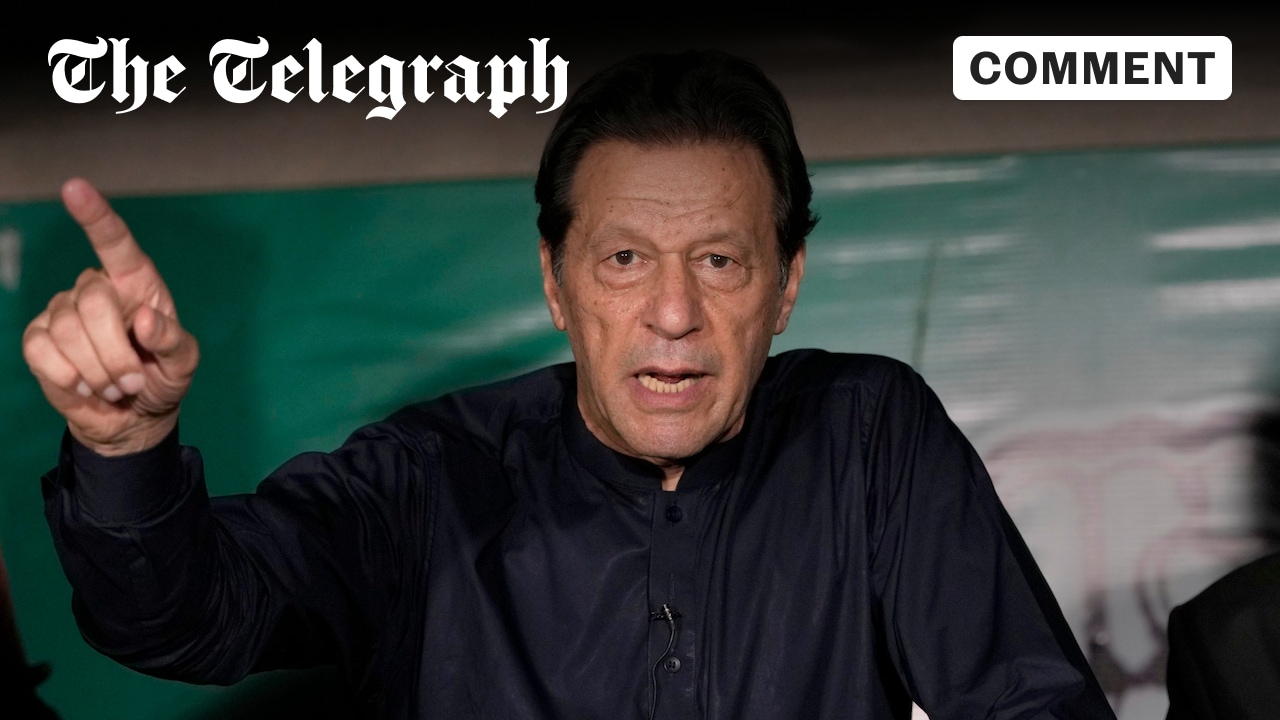ImranKhanPTI's tweet card. The former Pakistani prime minister writes exclusively for The Telegraph from his prison cell