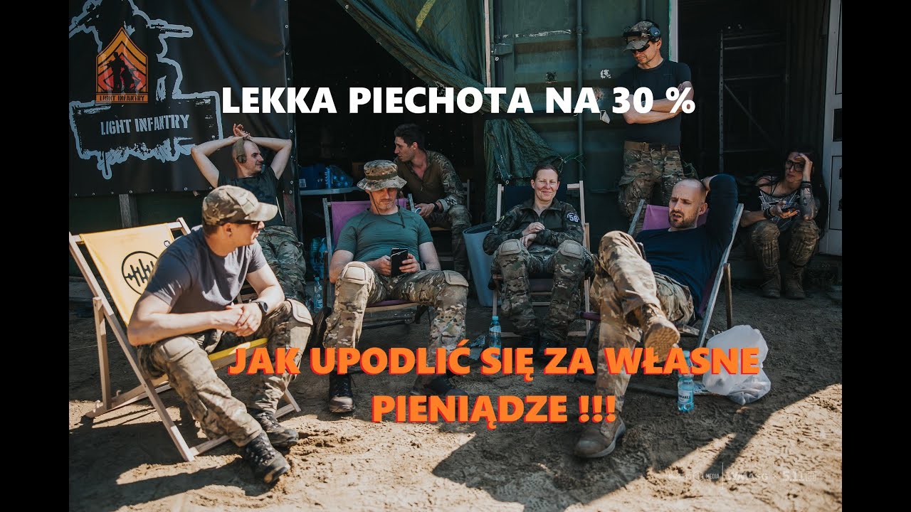 LightInfantryPL's tweet card. LEKKA PIECHOTA 2025