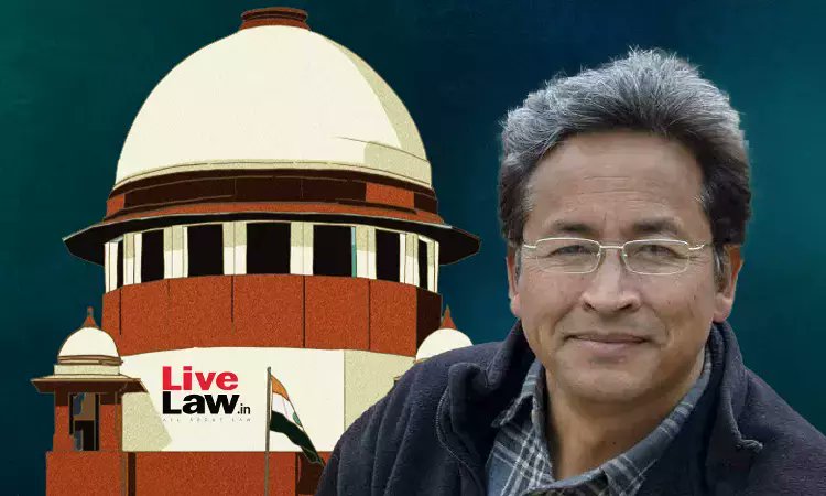 LiveLawIndia's tweet card. The Supreme Court today(October 6) issued notice to the Central Government in a writ petition filed by Ladakh social activist and education reformer Sonam Wangchuk's wife, Gitanjali Angmo,...