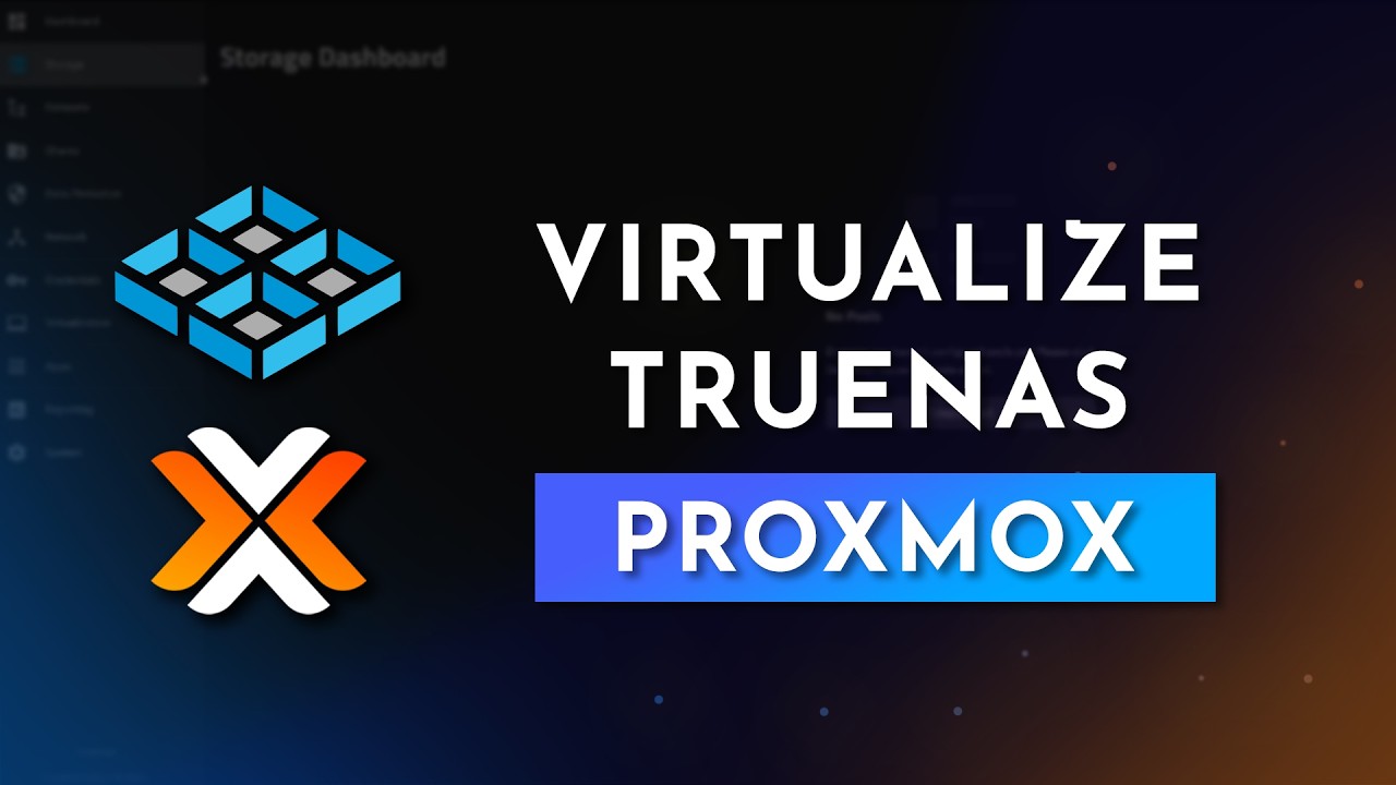TechTheLazyAuto's tweet card. Building the Ultimate NAS: Installing TrueNAS on Proxmox (part 1) -...