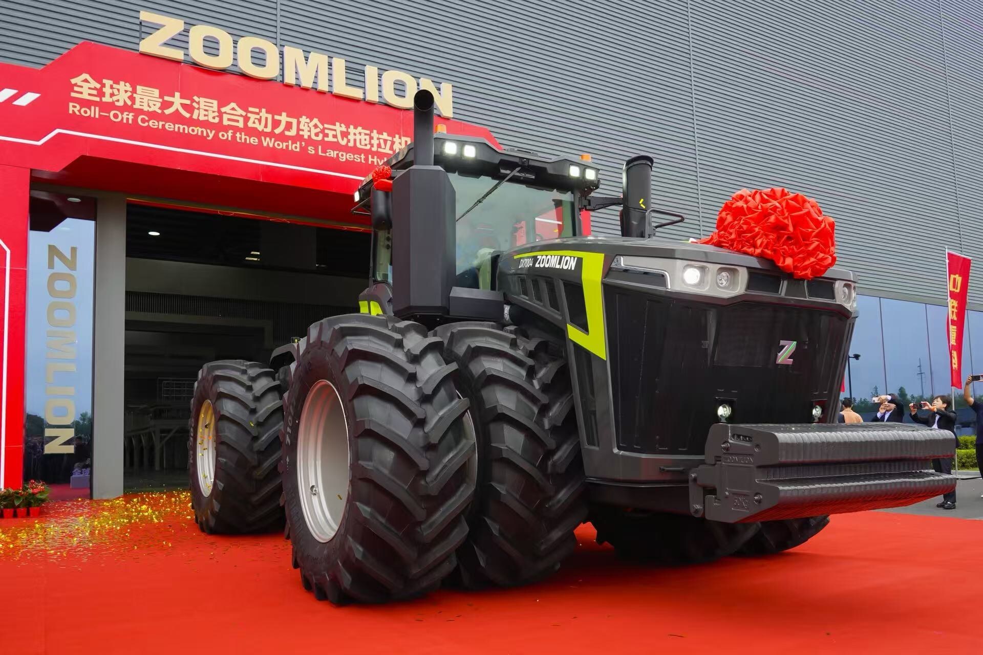 TechNews24h's tweet card. Zoomlion Heavy Industry Science & Technology Co., Ltd. (1157.HK) officially launched the world's most powerful hybrid wheeled tracto...