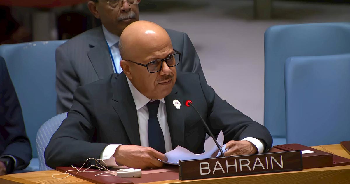 orfonline's tweet card. Bahrain’s UNSC seat tests its balance between Arab solidarity, the Palestinian cause, and commitments under the Abraham Accords with Israel.