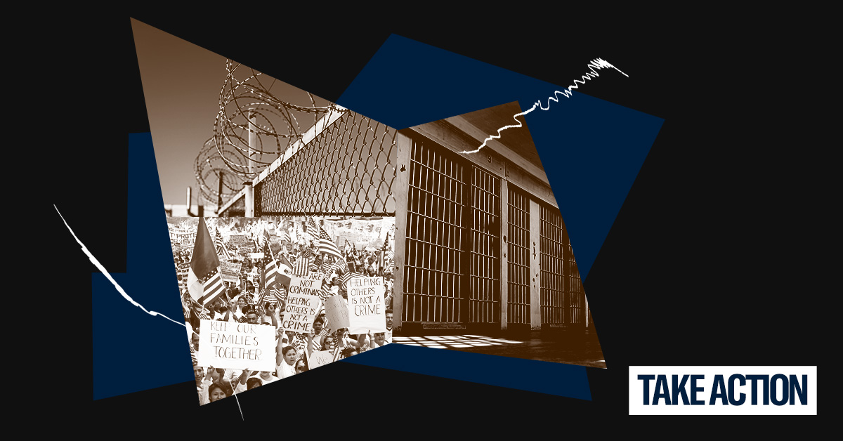 soder606's tweet card. Congress is poised to vote on a bill that would further dehumanize immigrants, fuel mass incarceration, and lead to even more government-led attacks, raids, and violence. Urge your representatives to...